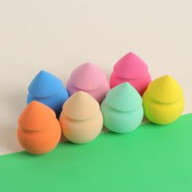 

Спонж для нанесения косметики, 5,5 × 4 см , цвет МИКС