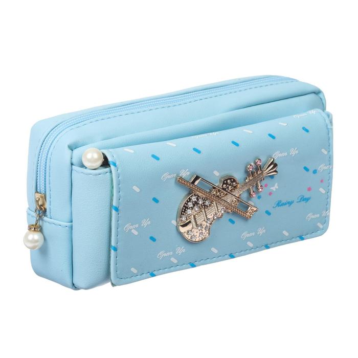 Пенал школьный на молнии Мишка МИКС