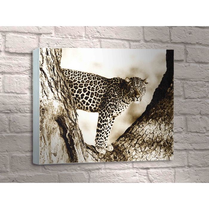 Картина "Ягуар на дереве"