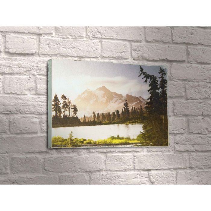 Картина "Горное озеро"