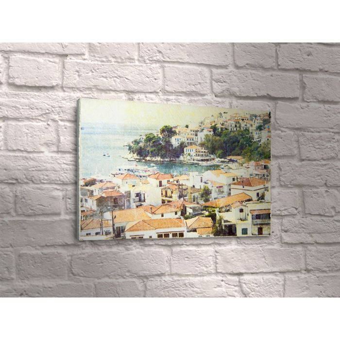 Картина "Улица у океана"