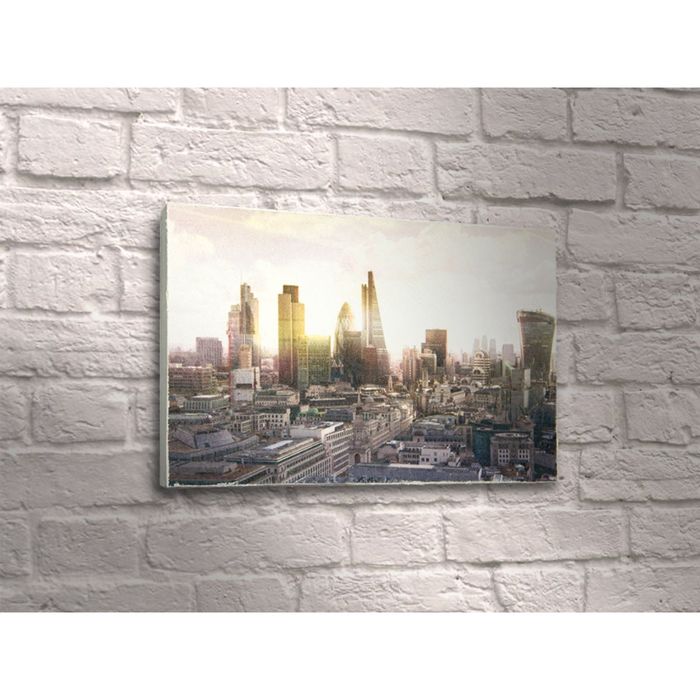 Картина "Панорама небоскрёбов города"