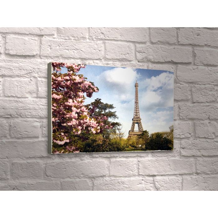 Картина "Деревья у Эйфелевой башни"