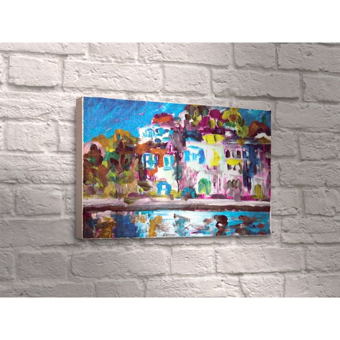 Картина "Живописные здания"