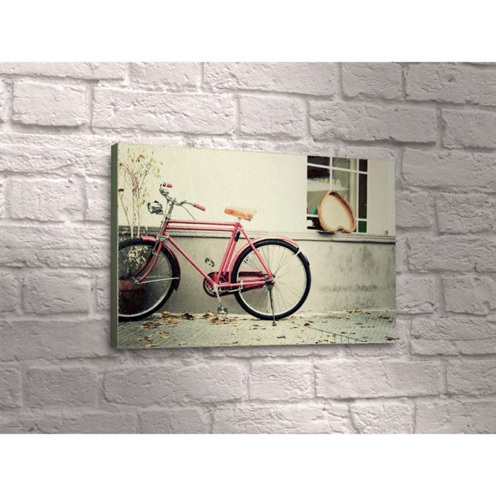 Картина "Красный велосипед"