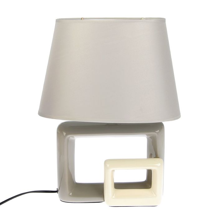 Светильник настольный "2 квадрата" E14 МИКС 40х30х20 см