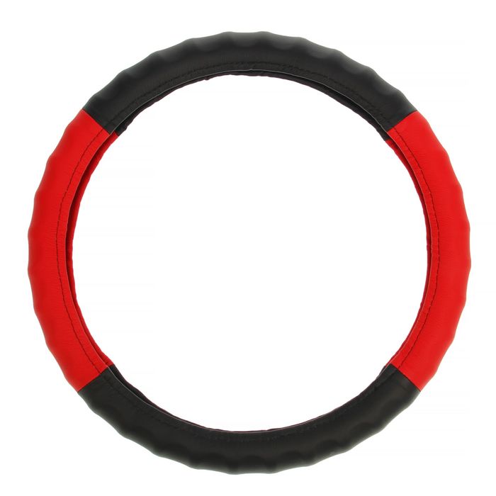 Оплетка на руль TORSO 38V-B1-R1, размер M, 38 см