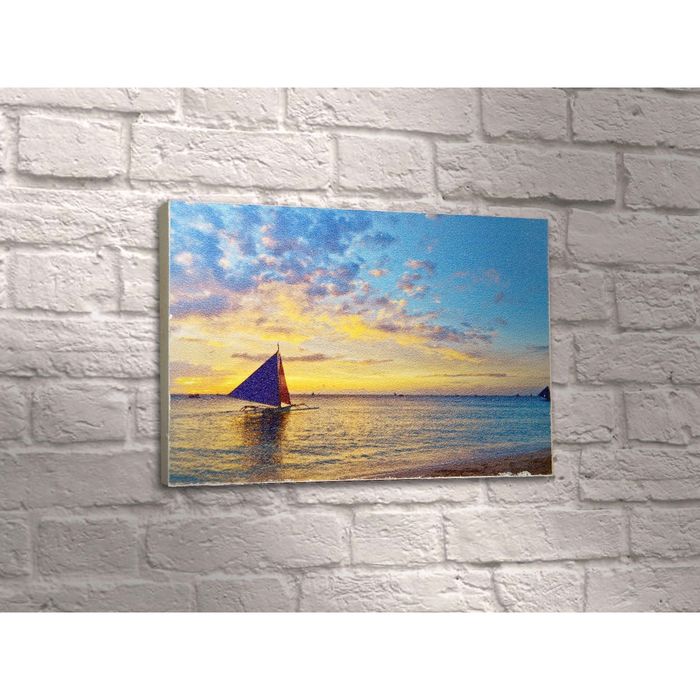 Картина "Яхта в море"