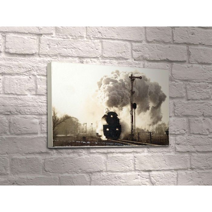 Картина "Мчащийся поезд"