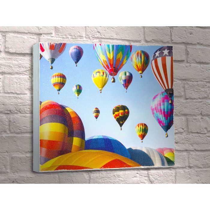 Картина "Разноцветные воздушные шары"