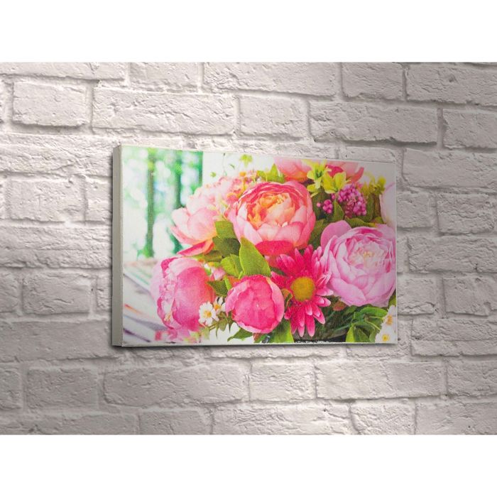Картина "Нежный букет пионов"