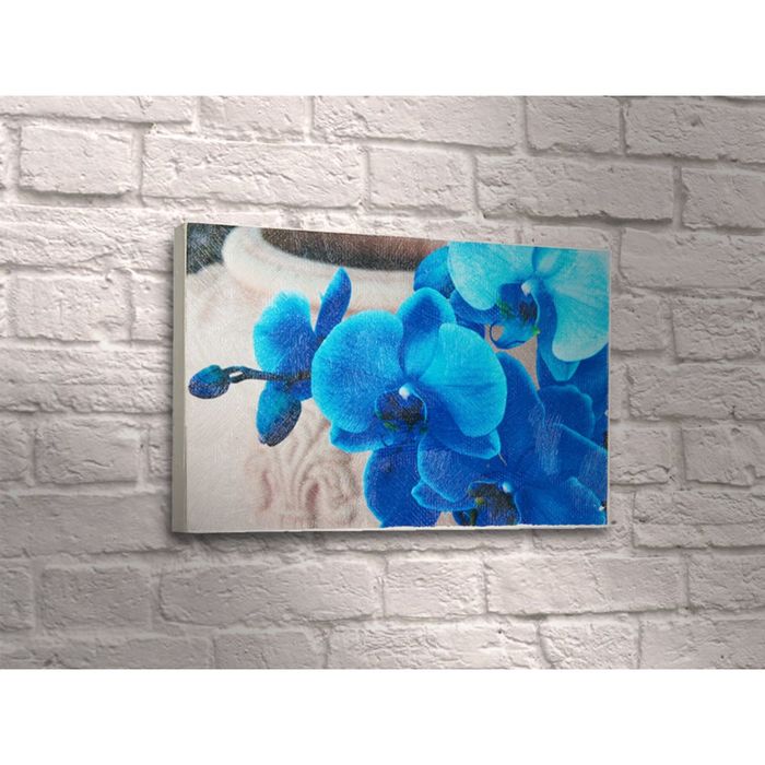 Картина "Голубые орхидеи"