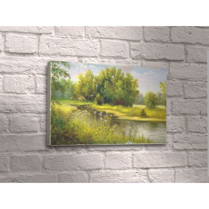 Картина "Домик в деревне"