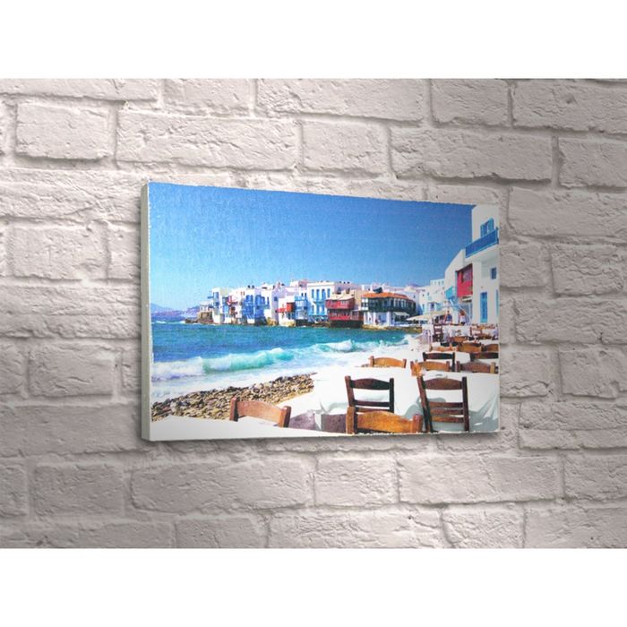 Картина "Кафе на берегу моря"