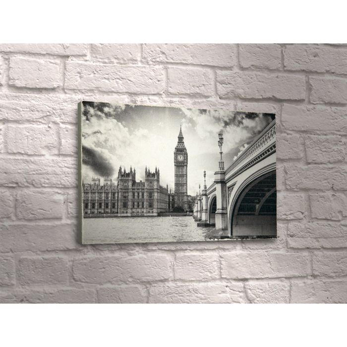 Картина "Часовая башня в Лондоне"