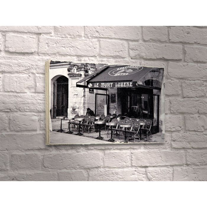 Картина "Кафе на улице городка"