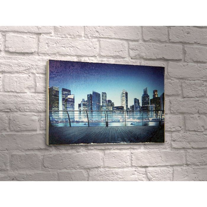 Картина "Огни ночного города"