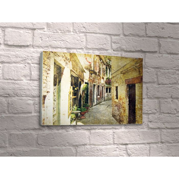 Картина "Узкая итальянская улочка"