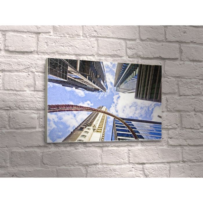 Картина "Офисные здания, уходящие в небеса"