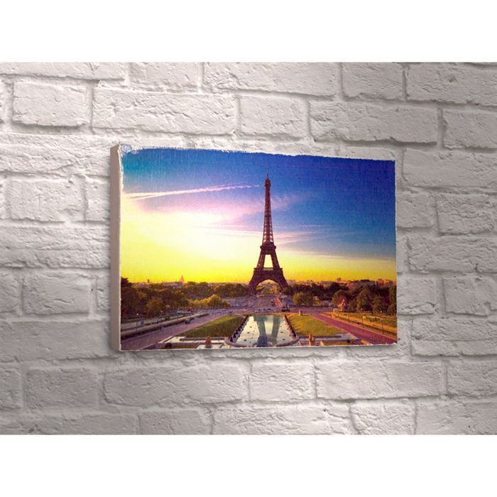 Картина "Вид на Эйфелеву башню"