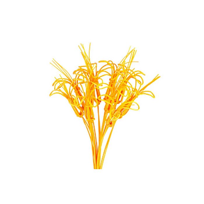 Ротанг, лилии на пике ярко-оранжевый, набор 10 шт