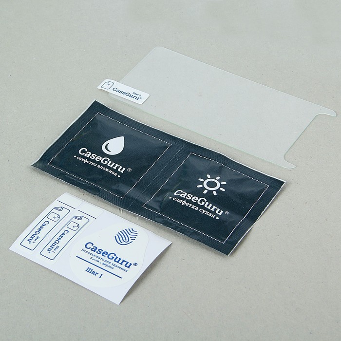 Защитное стекло универсальное CaseGuru для экрана 4.0", 0,3 мм
