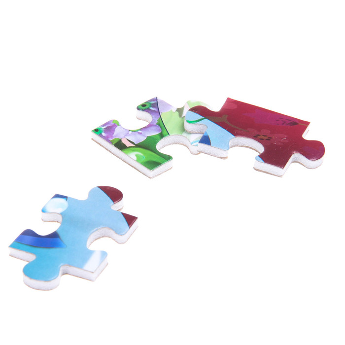 Макси-пазл "Попугайчик и рыбка", 48 элементов