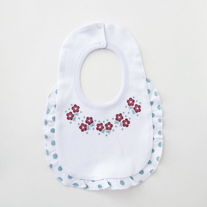 Комплект детский "Горох", рост 68 см, цвет белый, принт зелёный горох 20-9212_М