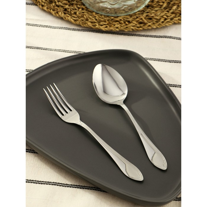 Набор столовый "Волна", 12 предметов