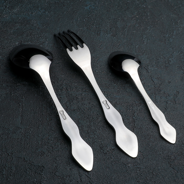 Набор столовый "Тройка. Общепит", 18 предметов