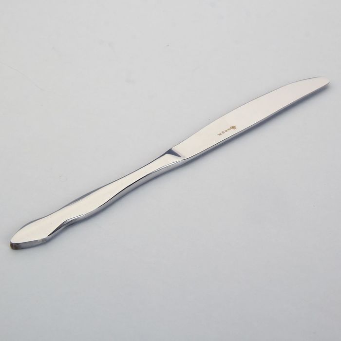 Нож столовый 21,5 см "Тройка. Общепит", толщина 0,6-1,5 мм