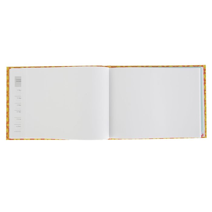 Медицинская карта "История развития ребенка" 96 листов для заполнения, желтый цветок, оранжевый фон