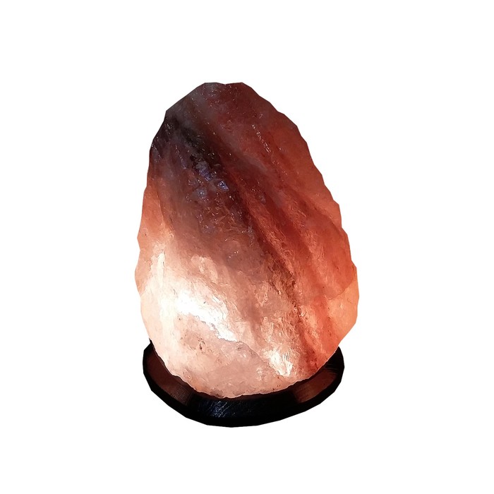 Светильник "Скала" 3-4кг Пакистанская красная соль 22х14х12см