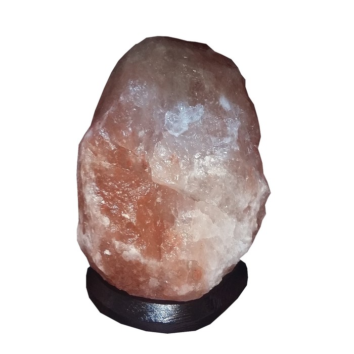 Светильник "Скала" 4-5кг Пакистанская красная соль 23х17х15см