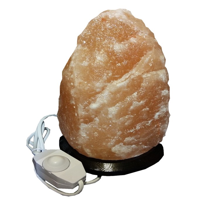 Светильник "Скала" 5-6кг Пакистанская красная соль 23х19х15см