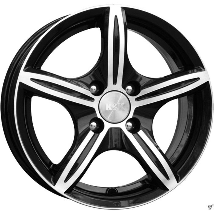 Диск K&K МИРЕЛЬ КС544 6×14 4×d98 ЕТ38 d58,5 АЛМАЗ ЧЕРНЫЙ 7675
