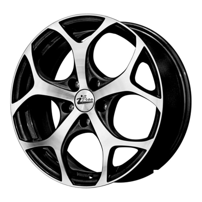 Диск IFREE ТОРТУГА 7×17 5×114.3 ЕТ38 d66.1 БЛЭК ДЖЕК  157805