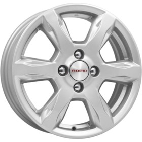 

Диск литой K K Almera-G11 (КС693) 6x15 4x100 ET50 d60.1 сильвер