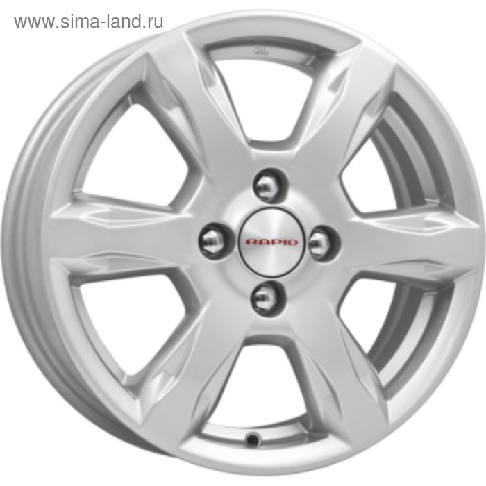 фото Диск литой k&k almera-g11 (кс693) 6x15 4x100 et50 d60.1 сильвер