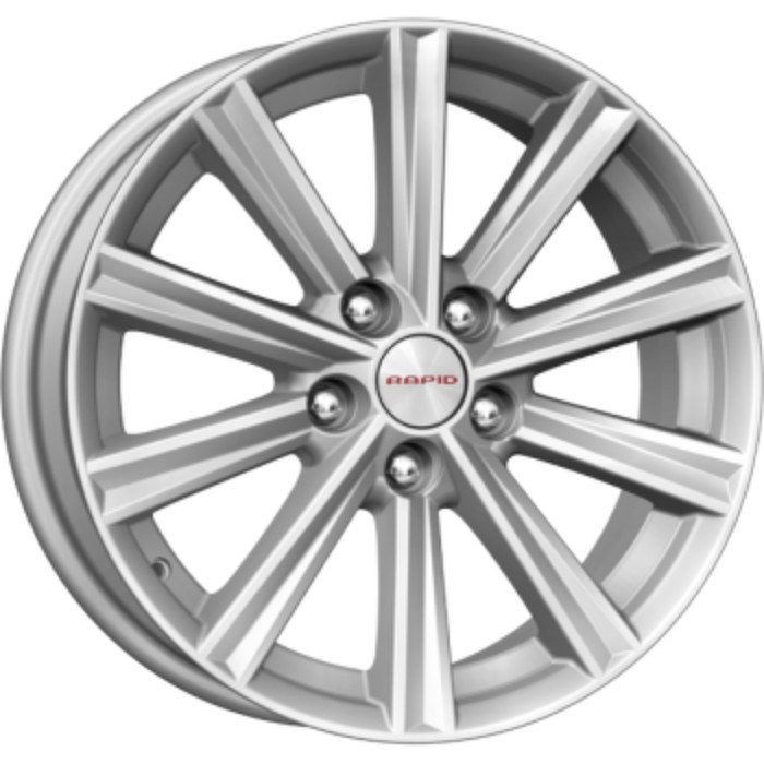 Диск КиК КС624 (Camry V5) 7,0x17 5x114,3 ET45 d60,1 сильвер (Арт.14397)