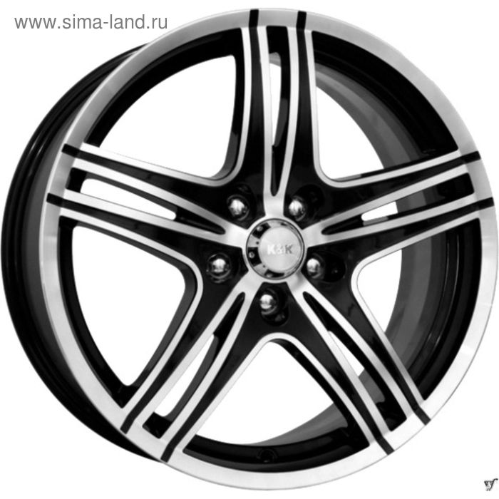 

Диск литой K&K Омаха (КС618-02) 5x13 4x108 ET40 d67.1 алмаз-чёрный
