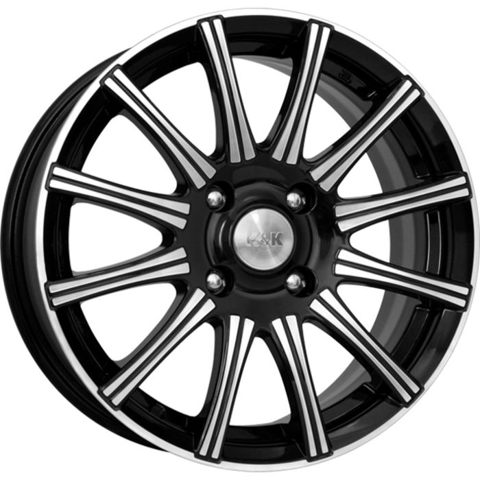 Диск K&amp;K Сиеста КС478-12 7×16 5×114,3 ЕТ40 d66,1 алмаз черный 13187
