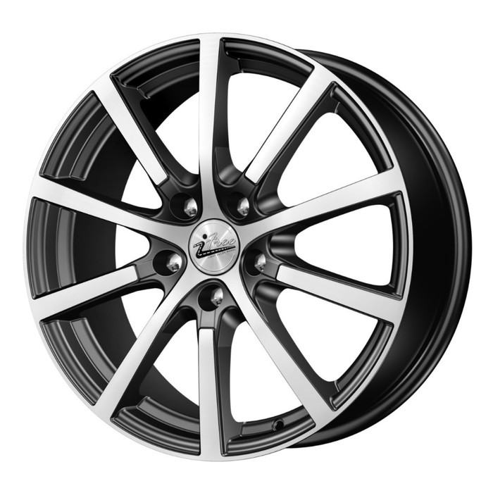 Диск iFree Big Byz (КС680) 7,0x17 5x114,3 ET35 d67,1 Блэк Джек (Арт.327801)