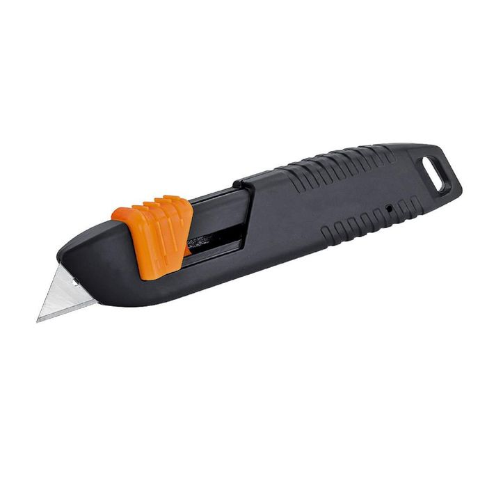 Нож обойный 1209 "Центроинструмент", металлический с пружинным фиксатором (сегмент)