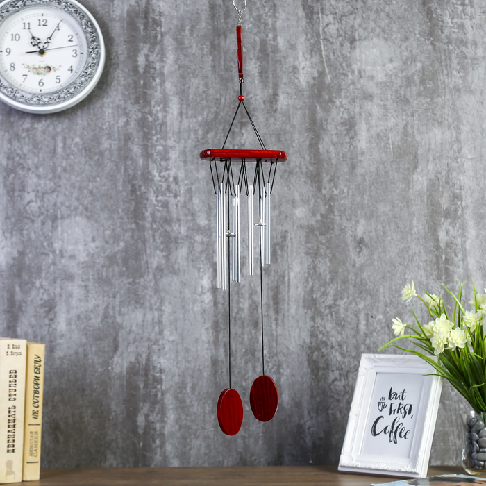 Музыка ветра дерево "Слон" 8 трубочек 50 см