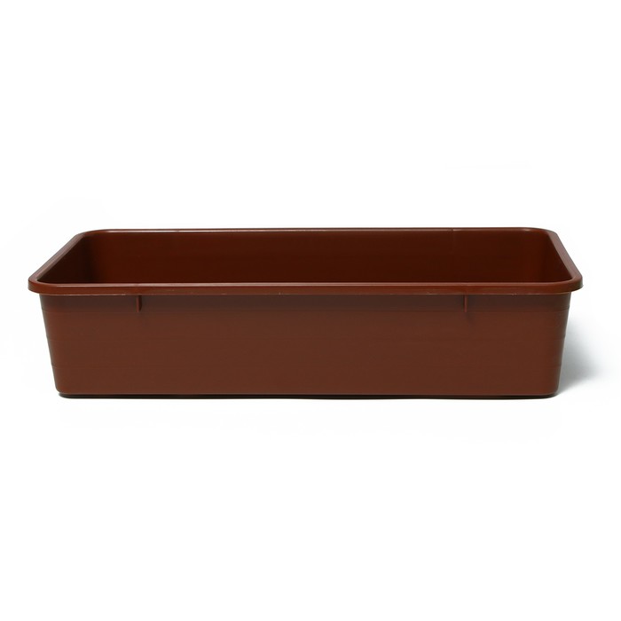 Ящик для рассады, 40 х 20.5 х 9.5 см, терракотовый