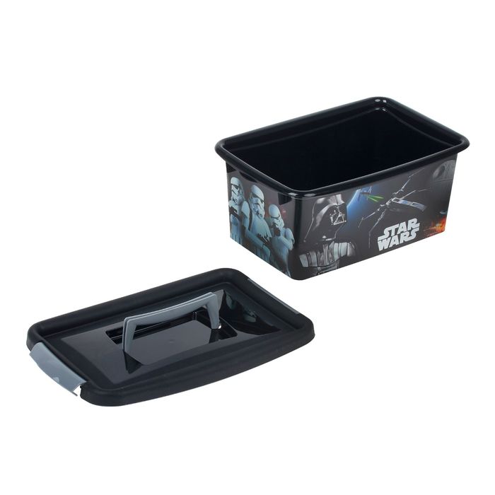 Контейнер для хранения "Звездные Войны", 4 л, цвет черный