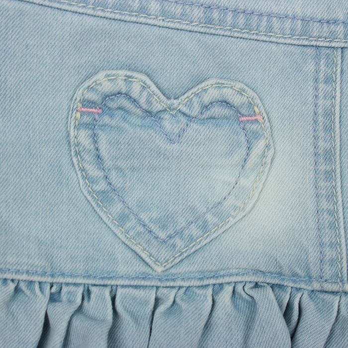 Комбинезон для девочки, рост 80 см, цвет голубой