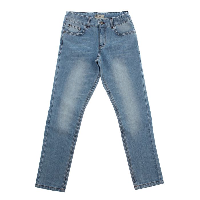 Джинсы для мальчика, рост 134 (72) см, цвет синий