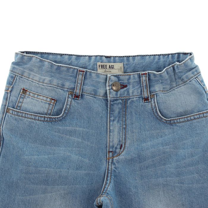 Джинсы для мальчика, рост 140 (72) см, цвет синий